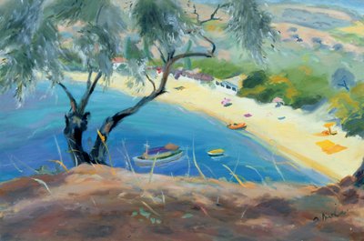 Achladies Bay, Skiathos, Řecko, 1985 od Anne Durham