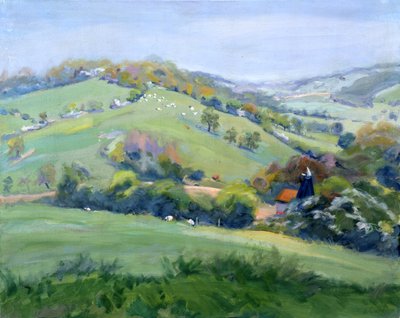 Tillingham Valley, Sussex od Anne Durham