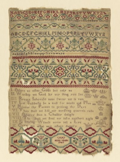 Sampler od Anne Hart