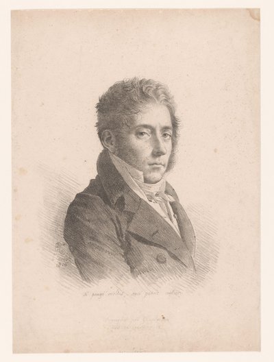 Portrét Marie Philippe Coupin de la Couperie Pokud je barva lepší, nemůže být lepší (název na objektu) od Anne Louis Girodet Trioson