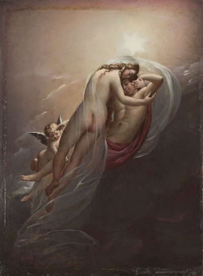 Aurora a Cephalus od Anne Louis Girodet de Roucy Trioson