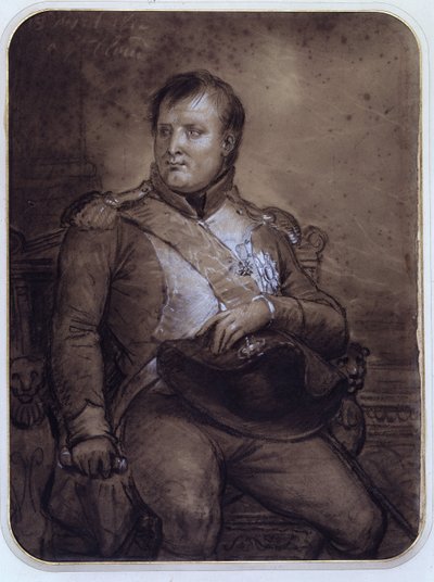 Napoleon I. v Saint-Cloud, 1812 od Anne Louis Girodet de Roucy Trioson