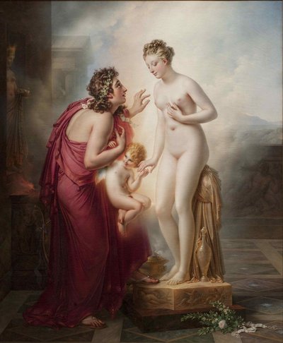 Pygmalion a Galatea, před rokem 1819. od Anne Louis Girodet de Roucy Trioson