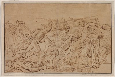 Studie ke vzpouře v Káhiře, 1810. od Anne Louis Girodet de Roucy Trioson
