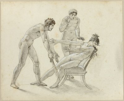 Hermiona odmítá Oresta od Anne Louis Girodet de Roussy Trioson