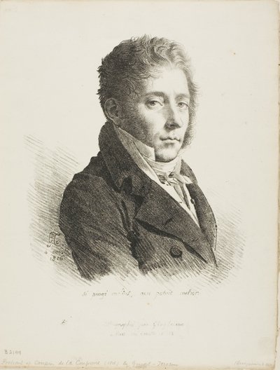 Portrét Coupin de la Couperie od Anne Louis Girodet de Roussy Trioson