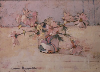 Michaelmas Daisies (olej na plátně) od Anne Redpath