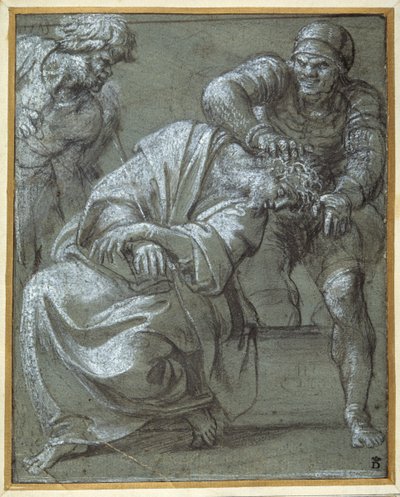 Kristus korunovaný trním od Annibale Carracci