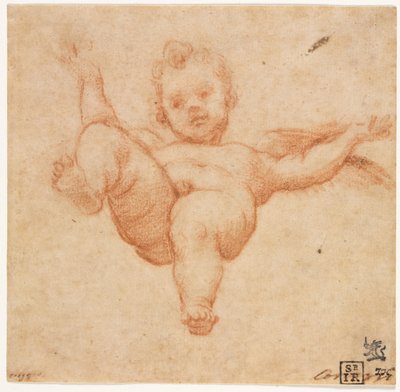 Létající Cupid, c. 1602. od Annibale Carracci