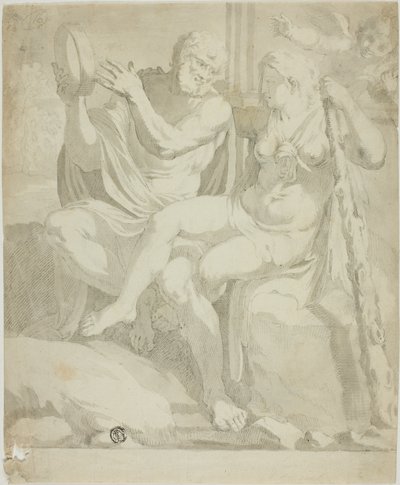 Herkules a Iole od Annibale Carracci