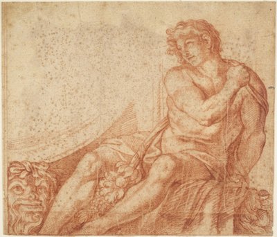 Ignudo z galerie Farnese od Annibale Carracci