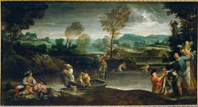 La peche - rybolov, přívěsek k 40-08-05/41 ... od Annibale Carracci