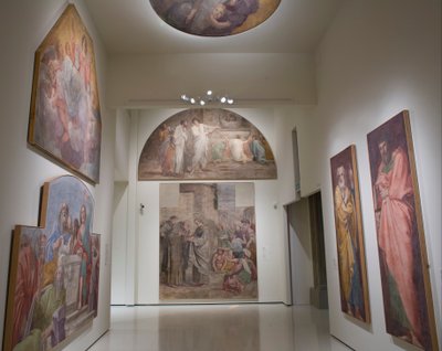 Nástěnné malby z Herreraovy kaple od Annibale Carracci