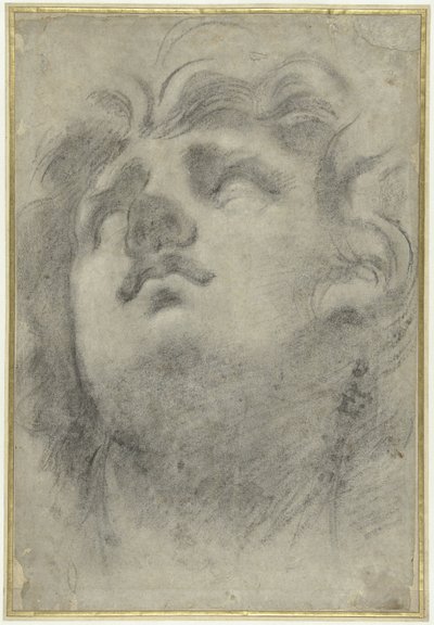 Při pohledu na hlavu tritona od Annibale Carracci