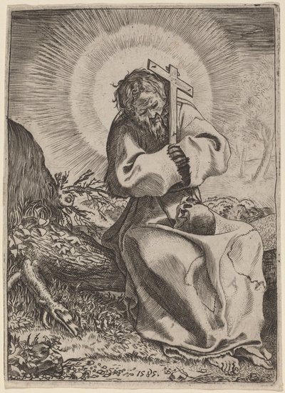 Svatý František z Assisi od Annibale Carracci
