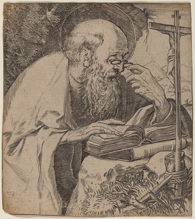 Svatý Jeroným od Annibale Carracci