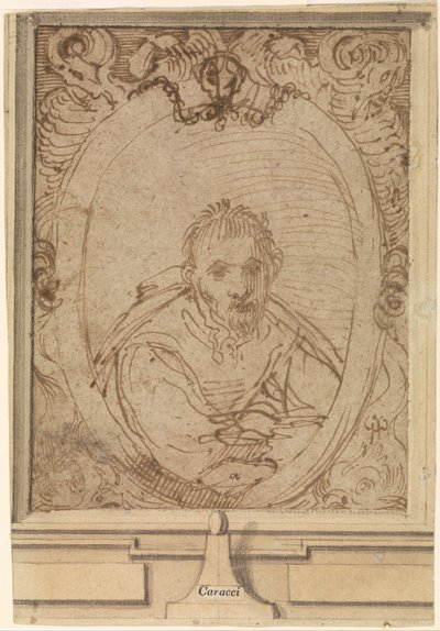 Autoportrét od Annibale Carracci
