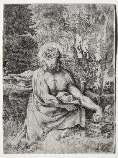 Svatý Jeroným od Annibale Carracci