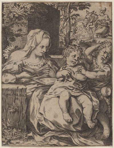 Madonna z vlaštovky od Annibale Carracci