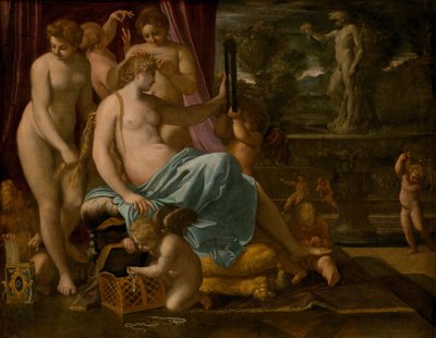 Venuše ozdobená milostmi, 15901595. od Annibale Carracci