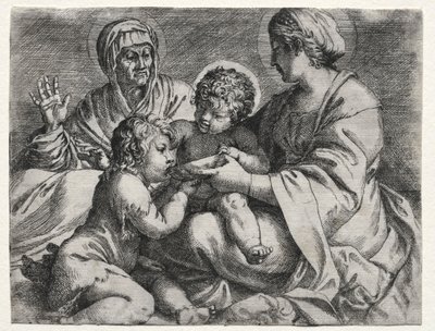 Panna s miskou, 1606. od Annibale Carracci