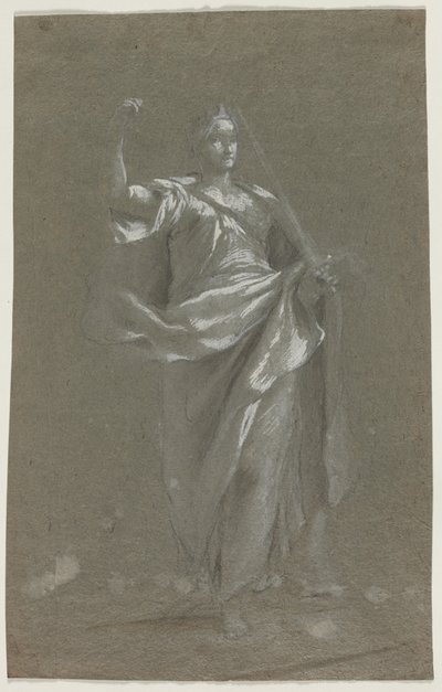 Alegorická figura (recto) od Anonymous