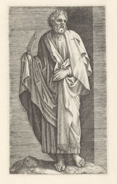 Bartoloměje Kristus a dvanáct apoštolů (název série) od Anonymous