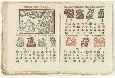 Stránky s předpovědí na červen 1712 od Anonymous