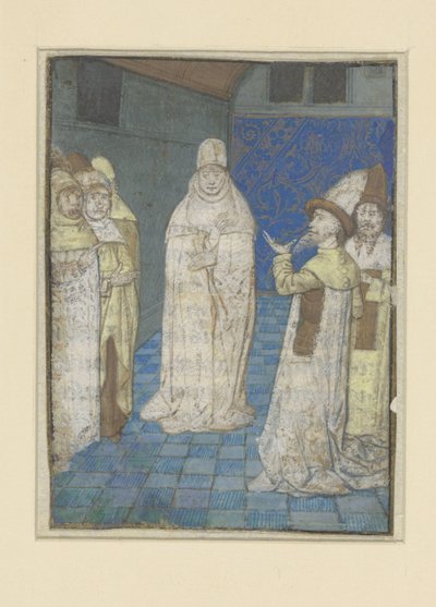 Boccaccio zprostředkuje diskusi Dobrodružství vznešených mužů a žen (název série) od Anonymous