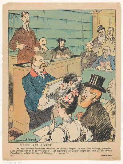 Aukce knih Les livres (název na objektu) od Anonymous