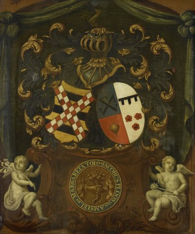 Zbraně aliance Jacoba Ploose van Amstela a Margarety Tol, 1683 od Anonymous