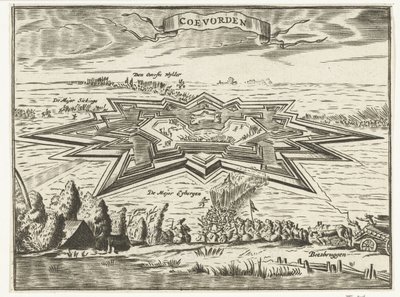 Bouře Coevorden, 1672 od Anonymous