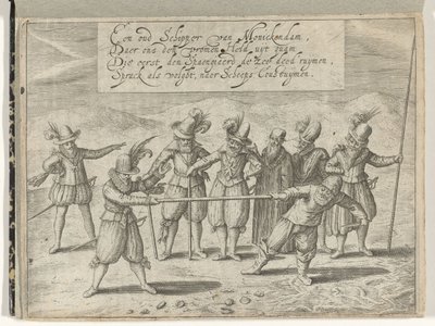 Bitva o Zlatou hůl, 1608 od Anonymous