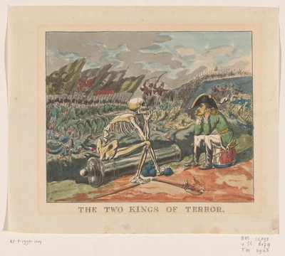 Dva králové teroru, 1813 Dva králové teroru (název na předmětu) od Anonymous