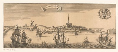 Pohled na starý Arnemuiden Old Arnemuyden (název na objektu) od Anonymous