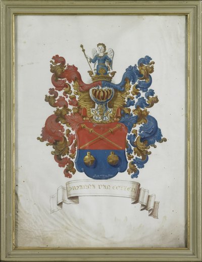 Erb Susanny van Collen (1692-1745), manželky Jacoba Feitamy od Anonymous