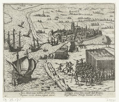 Dobytí Den Briel vodními žebráky, 1572 od Anonymous