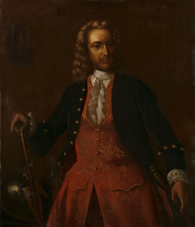Jacob Mossel (1750-1761) Portrét Jacoba Mossela, generálního guvernéra Nizozemské Východoindické společnosti od Anonymous