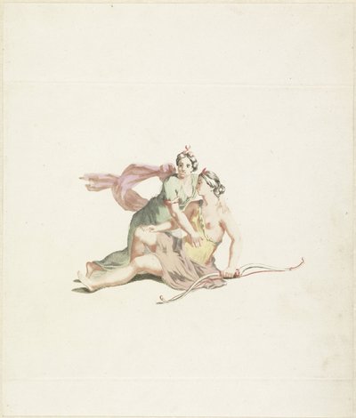 Jupiter v Callisto od Anonymous