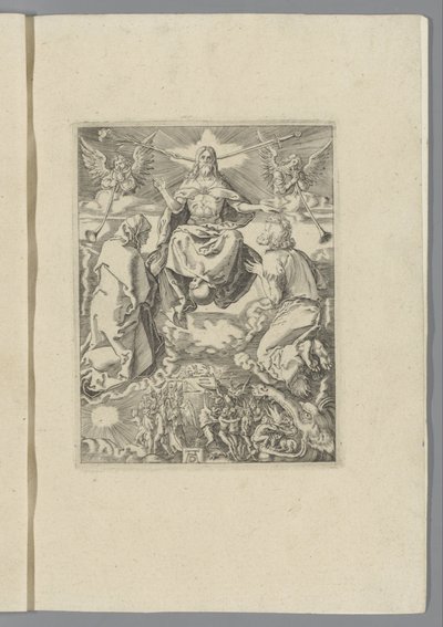 Poslední soud The Little Passion (název série) Passio Christi Ab Alberto Durer Nurenburgensi Effigiata (název série) od Anonymous