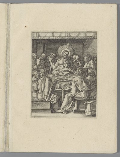 Nejnovější avondmaal The Little Pass (název série) Passio Christi Ab Alberto Durer Nuremberg Figure (název série) od Anonymous