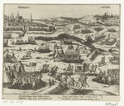 Ludvík z Nassau opouští Bergen, 1572 od Anonymous