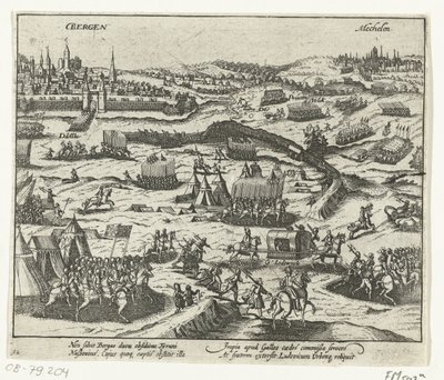Ludvík z Nassau opouští Bergen, 1572 od Anonymous