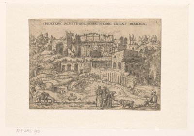 Lusttuinen van Salustius te Rome od Anonymous