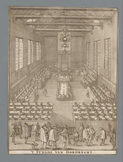 Zahájení synody v Dordrechtu, 1618 