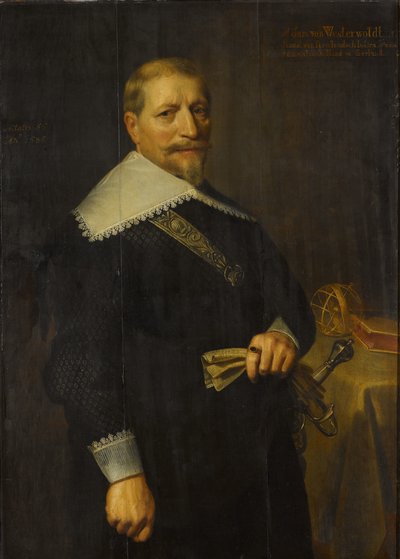 Portrét Adama van Westerwolta (1580-1639) od Anonymous