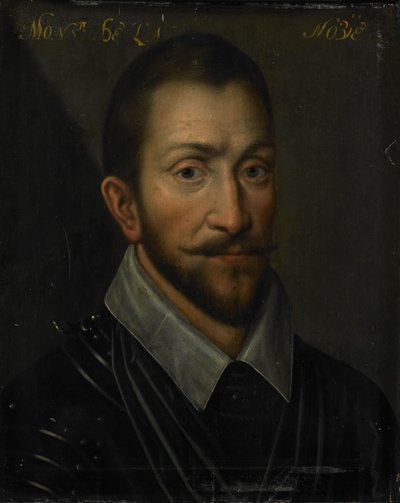 Portrét Françoise de la Noue, lorda z Teligny, s příjmením Bras de Fer a Bayard Huguenot od Anonymous