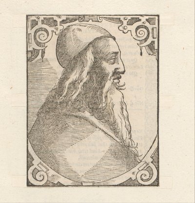 Portrét Aristotela od Anonymous
