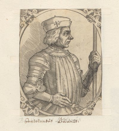 Portrét van Bartholomeus Livianus od Anonymous