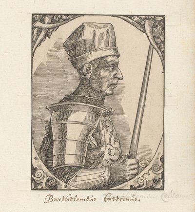 Portrét Bartolomea Colleoniho od Anonymous